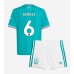 Liverpool Milos Kerkez #6 Tredjedraktsett Barn 2025-26 Korte ermer (+ Korte bukser)